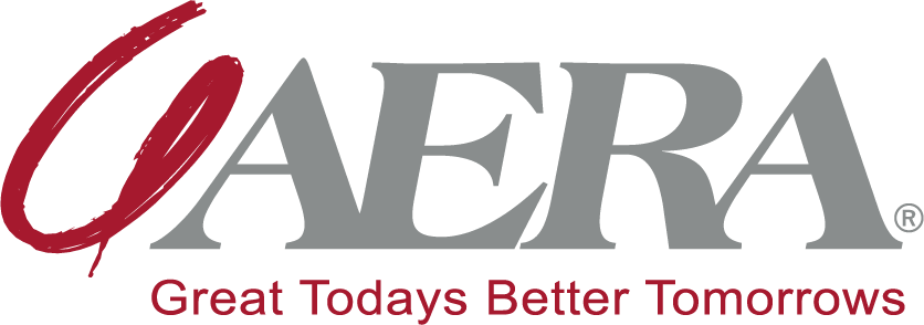 AERA, Great Todays Better Tomorrows logo